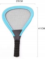 NORIMPEX BADMINTON ŚWIECĄCY ZESTAW DO KOMETKI KOMPLET PALETKI RAKIETKI - obrazek 4