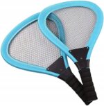 NORIMPEX BADMINTON ŚWIECĄCY ZESTAW DO KOMETKI KOMPLET PALETKI RAKIETKI - obrazek 5