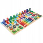Trening MÓZGU klip koraliki Puzzle DREWNO KULKI - obrazek 2