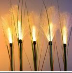 LAMPA SOLARNA OGRODOWA WBIJANA TRAWA PAMPAS ŚWIETLNA OGRÓD DEKORACJA 2 szt - obrazek 5