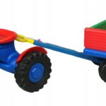 TRAKTOR NA PEDAŁY URSUS JEŻDZIK PL + PRZYCZEPKA