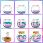 Zestaw Kreatywny Magiczne Terrarium Jednorożca DIY z Podświetleniem LED Duże - obrazek 10