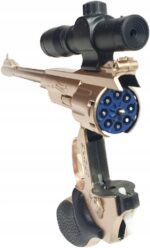 PISTOLET NA KAPISZONY SPŁONKĘ REWOLWER - obrazek 3