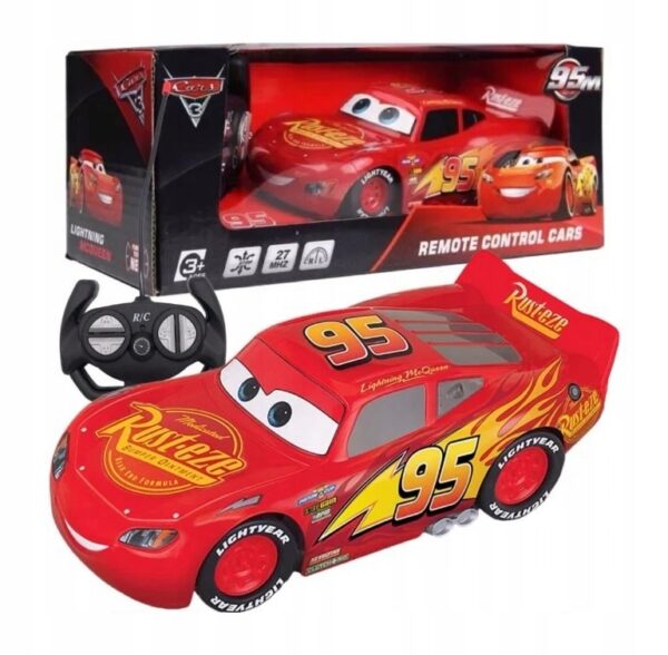 CARS AUTA ZYGZAK McQUEEN RC SAMOCHÓD ZDALNIE STEROWANY NA PILOTA USB