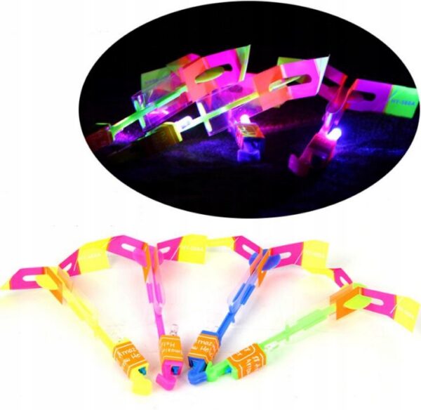 HELIKOPTER LED 4szt ŚWIECĄCA PROCA avatar 4szt