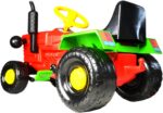 SOLIDNY TRAKTOR TRAKTOREK NA PEDAŁY SAMOCHÓD.KASK - obrazek 4