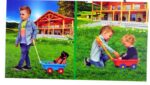 WÓZEK Z RĄCZKĄ TACZKA PIASKOWNICA + KOMPLET GRATIS - obrazek 4