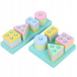 Układanka sorter kształty i kolory MONTESSORI - obrazek 5