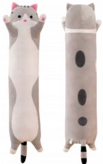 Długi Kotek Maskotka Poduszka Pluszak Kot 70cm XXL - obrazek 3