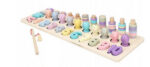 Trening MÓZGU Montessori Puzzle CYFERKI DREWNO - obrazek 4