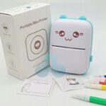 DRUKUŚ DRUKARKA TERMICZNA MINI KOT + ROLKI - obrazek 5