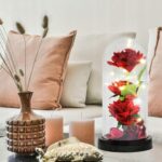 WIECZNA RÓŻA W SZKLE LED ŚWIECĄCA NA BATERIE +KABEL USB NA DZIEŃ MAMY MATKI - obrazek 5