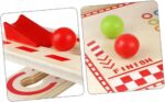 Tor kulkowy drewniany kulodrom montessori XXL Zjeżdzalnia drewniana - obrazek 9