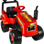SOLIDNY OGROMNY TRAKTOR NA PEDAŁY traktorek