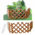 POLSKI Płotek ogrodowy 3,5m wys 45 cm 4 kolory PŁOT + SZPILKI GRATIS - obrazek 2