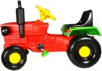 SOLIDNY TRAKTOR TRAKTOREK NA PEDAŁY SAMOCHÓD.KASK - obrazek 9