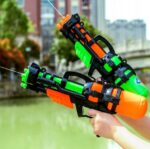Pistolet Na Wodę Ogromny Bitwa Wodna Kolorowy Wytrzymały - obrazek 4