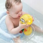 Pływająca FONTANNA do kąpieli kula świeci - obrazek 5