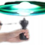 Latający pierścień UFO + LED +wyrzutnia HIT LATA