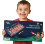 Trening MÓZGU RYBKI Puzzle DREWNO LICZBY LITERY + WĘDKA + POJADY+DINOZURY - obrazek 6