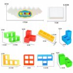 Układanka tetris balansujące klocki gra logiczna - obrazek 10