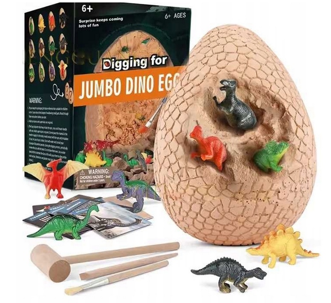 2fef3b3e-b66a-413d-82cc-ad58a7a4cfd8.jpeg Jajko Jumbo dinozaura XXl wykopaliska kopalnia skamielina archeolog ParkXXL - obrazek 1