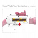 PISTOLET NA BAŃKI MASZYNA DO BANIEK AUTOMAT + PŁYN + KONCENTRAT bazooka - obrazek 8