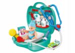 MAŁY LEKARZ DOKTOR ZESTAW LEKARSKI Doctor W WALIZCE + LALKA BOBAS - obrazek 5