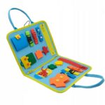 Tablica manipulacyjna MONTESSORI sensoryczna ZAMEK - obrazek 2