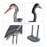 FIGURA OGRODOWA FIGURKA OZDOBA OGRODU DEKORACJA CZAPLA DUŻA 70cm XXL - obrazek 9