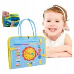 Tablica manipulacyjna MONTESSORI sensoryczna ZAMEK - obrazek 4