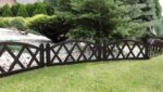 PŁOTEK OGRODOWY PLASTIKOWY SOLIDNY 2,3m gruby NEW - obrazek 3