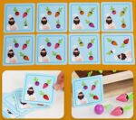 Trening MÓZGU Montessori farma pamięć GRA BUBBLE - obrazek 8