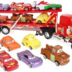 Duża Laweta Maniek 6 Autek Samochód Tir Cars Auta Zygzak Napęd Frykcyjny
