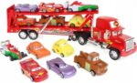 Duża Laweta Maniek 6 Autek Samochód Tir Cars Auta Zygzak Napęd Frykcyjny