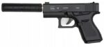 PISTOLET METALOWY GLOCK REPLIKA + TŁUMIK + KULKI 800 + MPK-C43-1+ GRATIS - obrazek 6