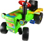 SOLIDNY TRAKTOR TRAKTOREK NA PEDAŁY SAMOCHÓD.KASK - obrazek 2