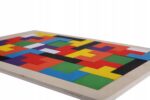UKŁADANKA DREWNIANA TETRIS KLOCKI 40 EL. - obrazek 6
