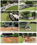 PŁOTEK OGRODOWY PLASTIKOWY SOLIDNY 2,3m gruby NEW - obrazek 9