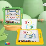 Tablica magnetyczna Dino Board Mozaika Montessori układanka krążki MagPad - obrazek 9