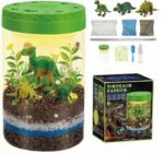 DINOZAUR OGRÓD TERRARIUM PROJEKTOR LAMPKA NOCNA PIASEK NAKLEJKI ROŚLINY - obrazek 8