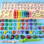 Trening MÓZGU klip koraliki Puzzle DREWNO KULKI