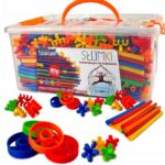 Klocki konstrukcyjne rurki słomki konstrukcyjne patyczki 800 el Straws