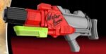 OGROMNY PISTOLET NA WODĘ DUŻY KARABIN XXL ARMATKA WODNA ZASIĘG 10m POJEMNY - obrazek 9