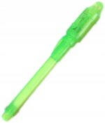 NIEWIDZIALNY MAGICZNY DŁUGOPIS UV LED MAZAK