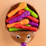 Jeżyk sorter Montessori nauka Jeż układanka edukac - obrazek 4
