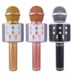 MIKROFON GŁOŚNIK BEZPRZEWODOWY KARAOKE BLUETOOTH - obrazek 6