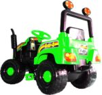 SOLIDNY OGROMNY TRAKTOR NA PEDAŁY traktorek - obrazek 8