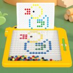 Tablica magnetyczna Dino Board Mozaika Montessori układanka krążki MagPad - obrazek 8