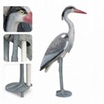 FIGURA OGRODOWA FIGURKA OZDOBA OGRODU DEKORACJA CZAPLA DUŻA 70cm XXL